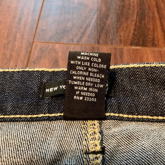 New York & Co. Denim Capris with Cuff - Picture 5 of 7